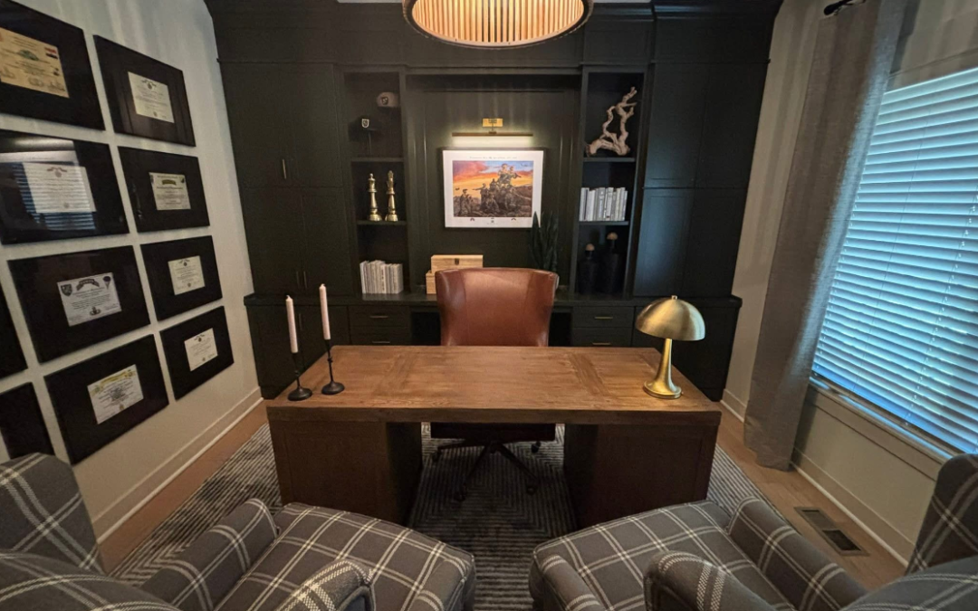 Focused & Confident Home Office