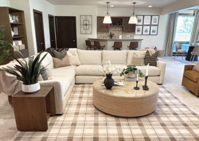 Inviting Basement Retreat